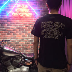 May club -【WESTRIDE】"HARLEY'S CYCLE SHOP" TEE - BLACK