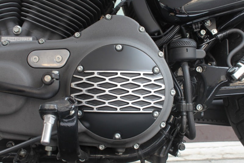 May club -【Fork】1173 Derby Cover for Sportster - DIA BLACK