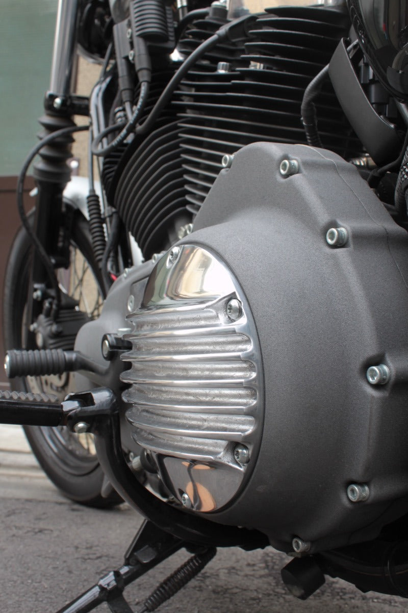 May club -【Fork】1173 Derby Cover for Sportster - 7 FIN