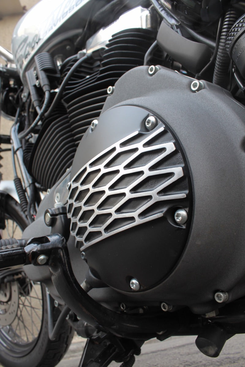 May club -【Fork】1173 Derby Cover for Sportster - DIA BLACK