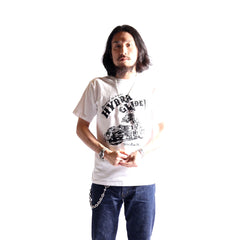 May club -【WESTRIDE】"IN THE WIND" TEE - WHITE