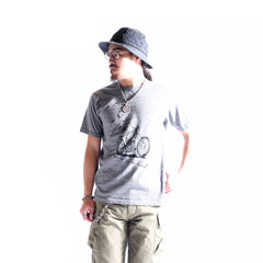 May club -【WESTRIDE】"BLOWIN' IN THE WIND" TEE - GREY