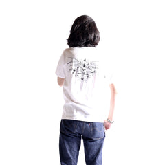 May club -【WESTRIDE】"DEVIL'S MOTOR OIL" TEE - WHITE