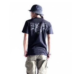 May club -【WESTRIDE】"DEVIL'S MOTOR OIL" TEE - BLACK