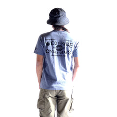 May club -【WESTRIDE】"CYCLE-JEANS" TEE - W.BLUE