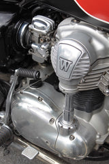 May club -【Fork】7137 Carburetor Top Cover for W650 - Sharp Fin