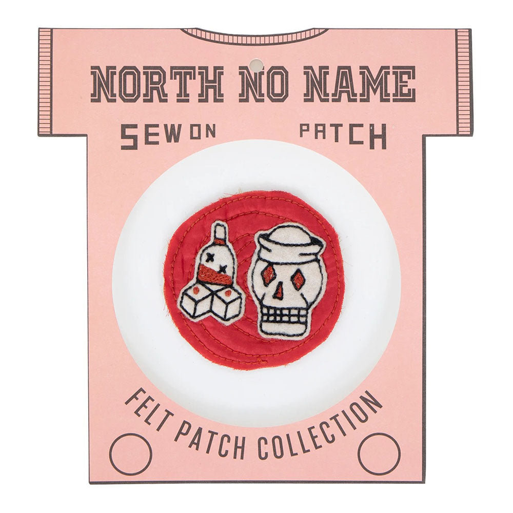 PATCH - SKULL AND DICE - May club