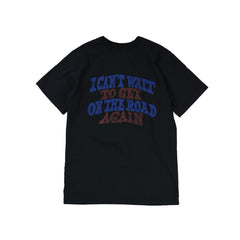 May club -【WESTRIDE】"UNCLE SAM ON THE ROAD AGAIN" TEE - BLACK