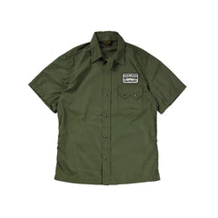 May club -【WESTRIDE】SNAP WORK S/S SHIRTS - OLIVE