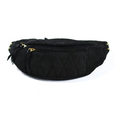 May club -【WESTRIDE】RIDING WAIST BAG LTD SUEDE - BLACK