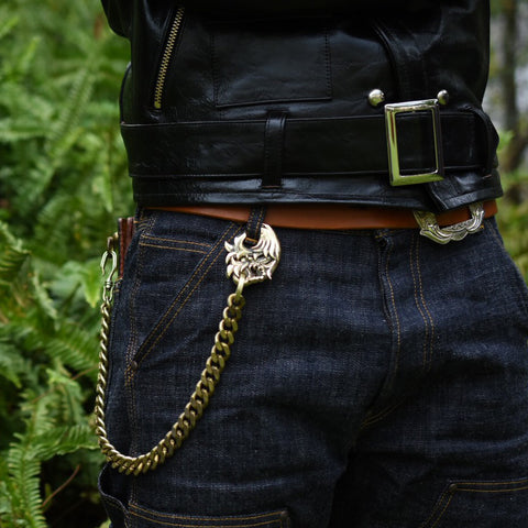 May club -【May club】NATIVE AMERICAN WALLET CHAIN - BRASS type3