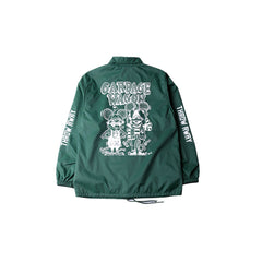 May club -【WESTRIDE】GARBAGE WAGON COACH JACKET - GREEN