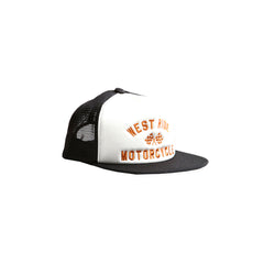 May club -【WESTRIDE】TWILL MESH CAP - CHECKER FLAG