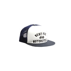 May club -【WESTRIDE】TWILL MESH CAP - CHECKER FLAG
