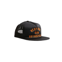 May club -【WESTRIDE】TWILL MESH CAP - CHECKER FLAG