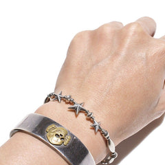 May club -【SunKu】Star Beads Bracelet Silver Star & Pipe eads