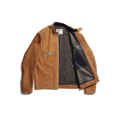 May club -【Addict Clothes】AD-05 DEER SUEDE CLUBMAN JACKET - MUSTARD