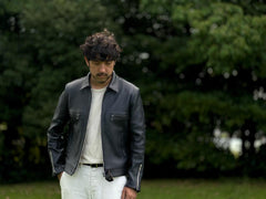 AD-12 SHEEPSKIN JSR JACKET - BLACK - May club