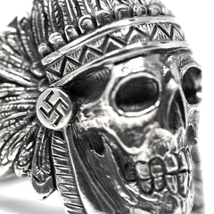 May club -【May club】MAY CLUB X C.T.M X BLACKBOOTS "CITY INDIAN" RING - ALL SILVER