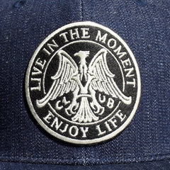 May club -【May club】LIVE IN THE MOMENT TRUCKER CAP - DENIM