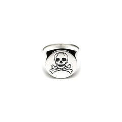 May club -【CxTxM】SKULL SEAL RING