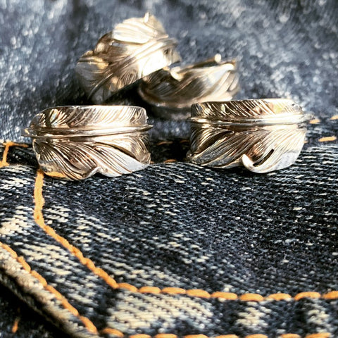 May club -【May club】KNIFE FEATHER RING