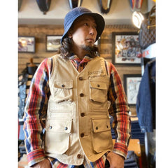 May club -【WESTRIDE】FORT MORGAN VEST - BEIGE