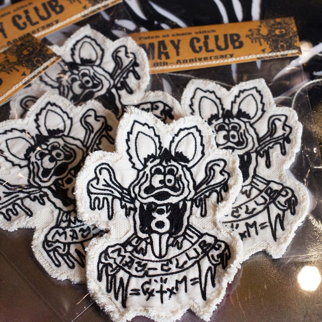 May club -【May club】8TH ANNIVERSARY PATCH