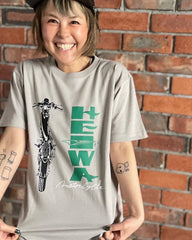 HEIWA NO.11 SHORT SLEEVE TEE - GREY - May club